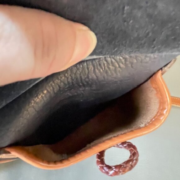 Dooney & Bourke Blue Frontier Outback Handbag # DBR496 - Picture 10 of 15